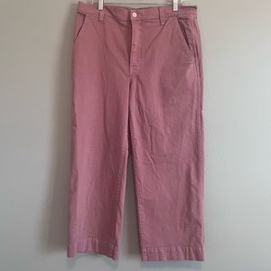 Pink Madewell pants